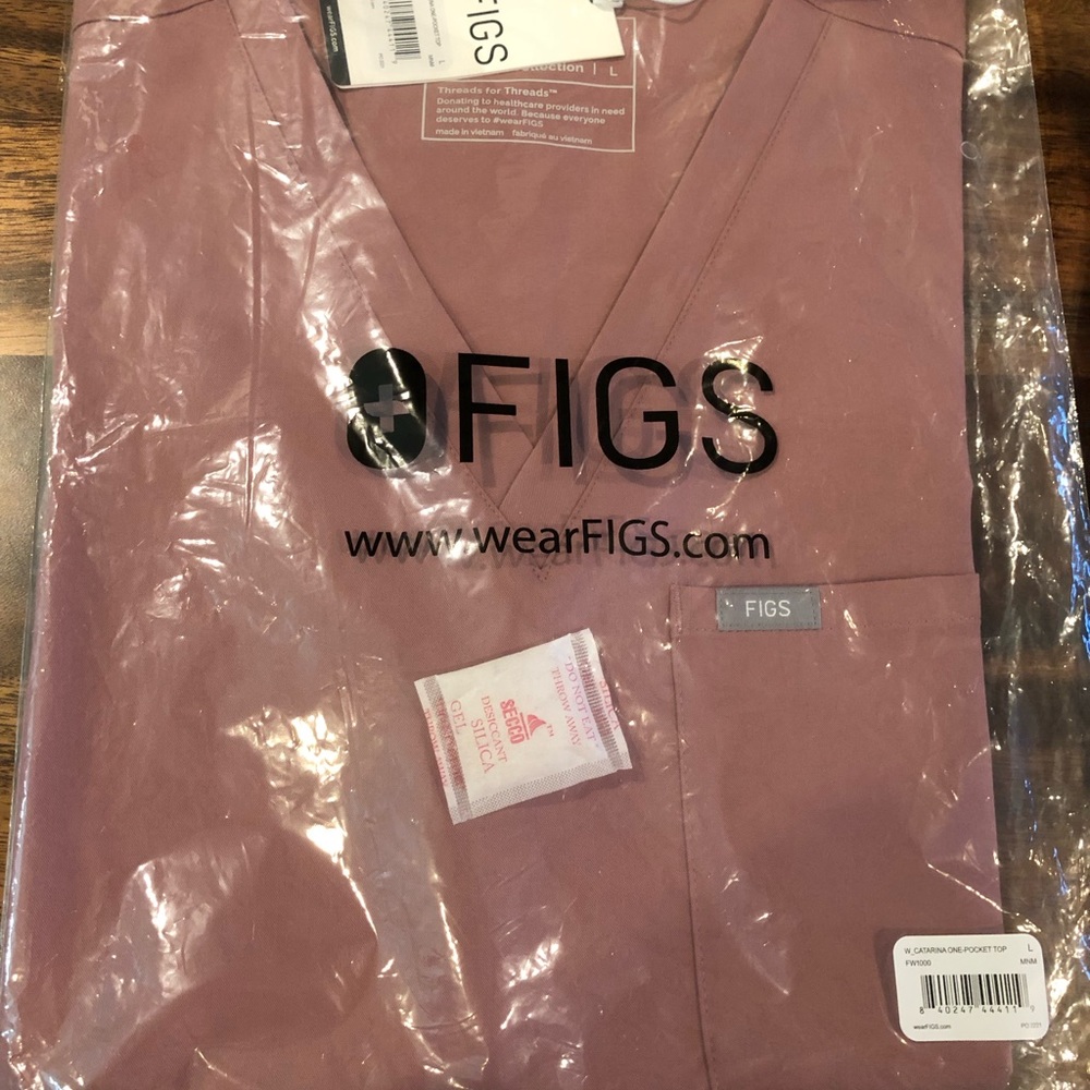 Figs scrubs set Mineral Mauve - Picture 2 of 4